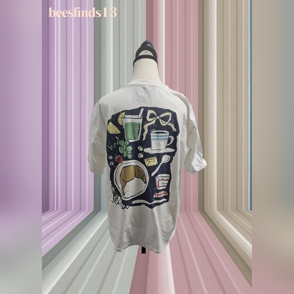 Damson Madder Breakfast Graphic Tee EUC, 10 - Picture 3 of 4